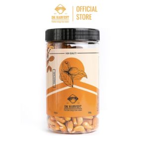 Nhân Hạt Điều Rang Mộc DK Harvest 500g - Không Gia Vị | Giàu Dinh Dưỡng, Tốt Cho Tim Mạch, Xây Dựng Cơ Bắp
