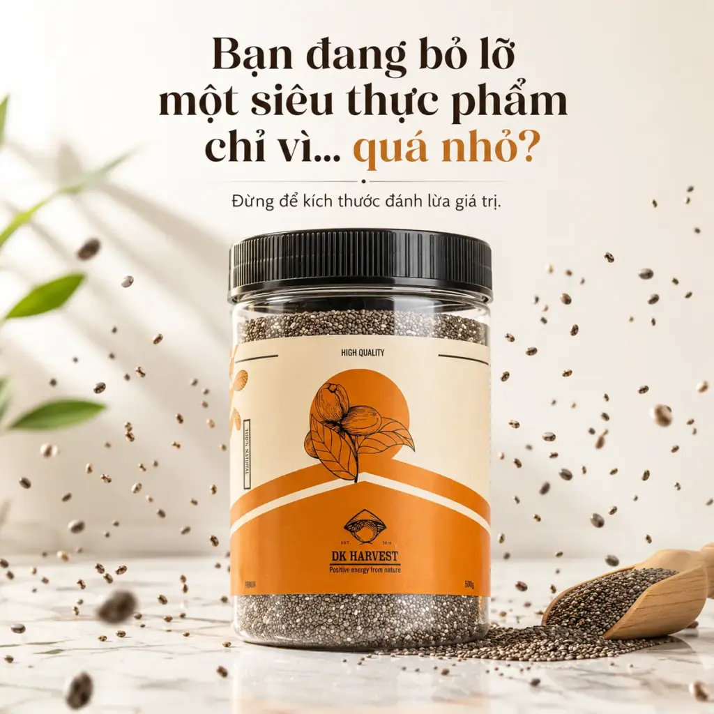 Hạt Chia DK Harvest – Nhập Khẩu Hạt Dinh Dưỡng